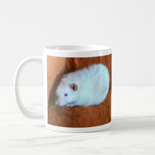 Tasse Snowball White Rat (Links)