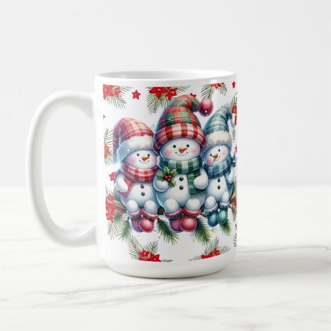 Tasse Snowman Family Holiday (Links)