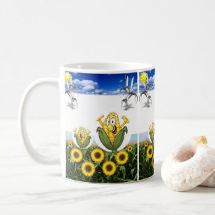 Tasse Sonnenblumen