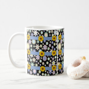 Tasse Sonnenblumen