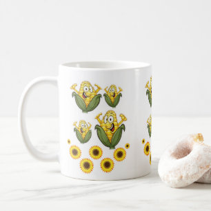Tasse Sonnenblumen