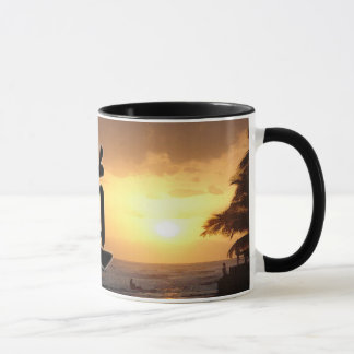 Tasse: Sonnenuntergang mit der Weise Tasse