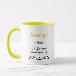 Tasse - Sonntagskind