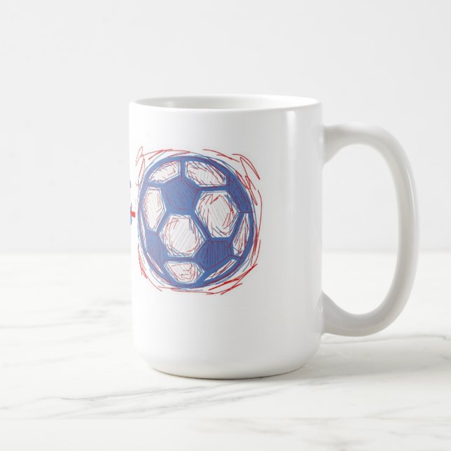 Tasse Southside Fußball-16oz (Rechts)