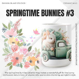 Tasse "Springtime Bunnies" zur Keramik