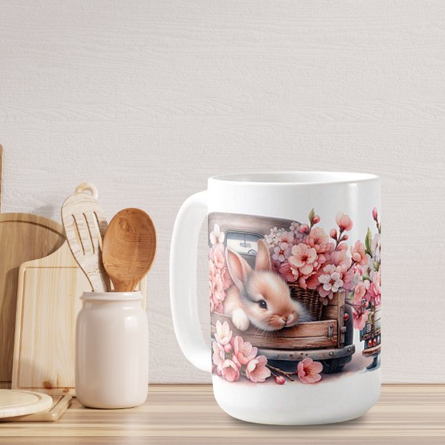 Tasse "Springtime Bunnies" zur Keramik (Von Creator hochgeladen)