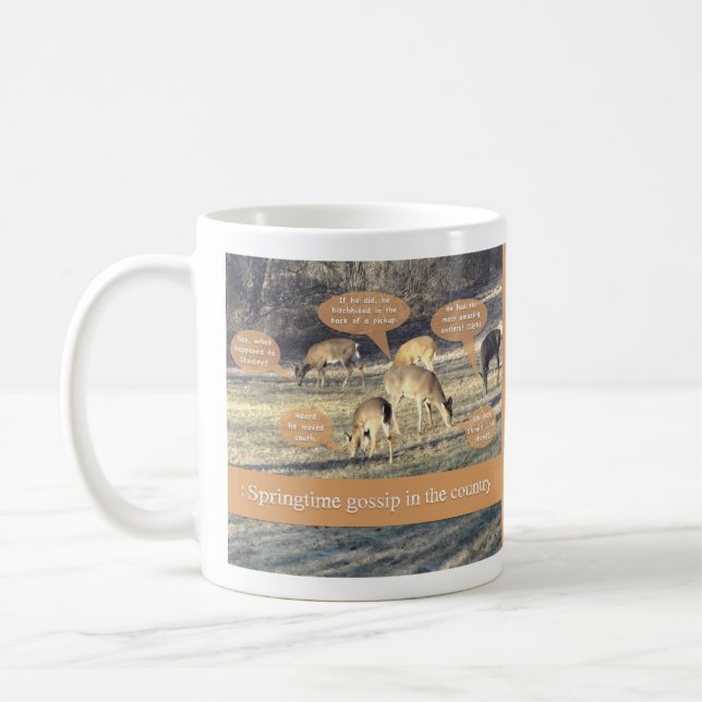 Tasse "Springtime Gossip in the Country" (Links)