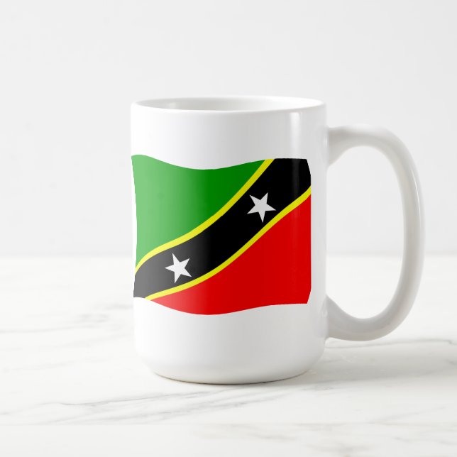 Tasse St. Kitts und Nevis (Rechts)