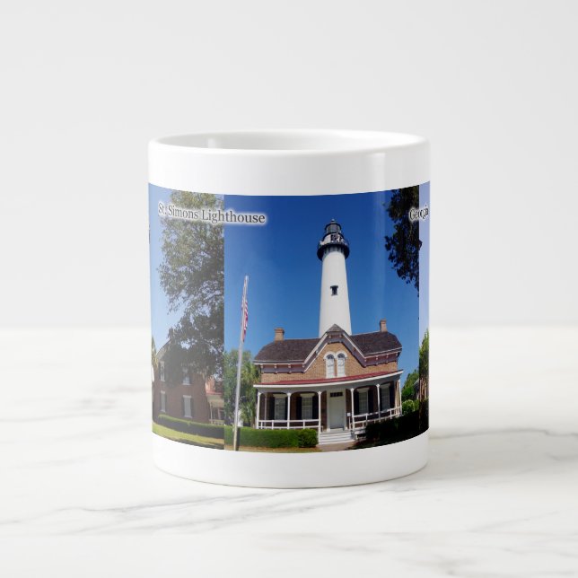 Tasse St. Simons Lighthouse (Vorderseite)