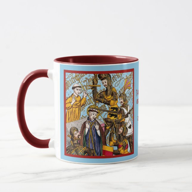 Tasse St. Thomas Beckets Martyrdom (M 031) (Links)