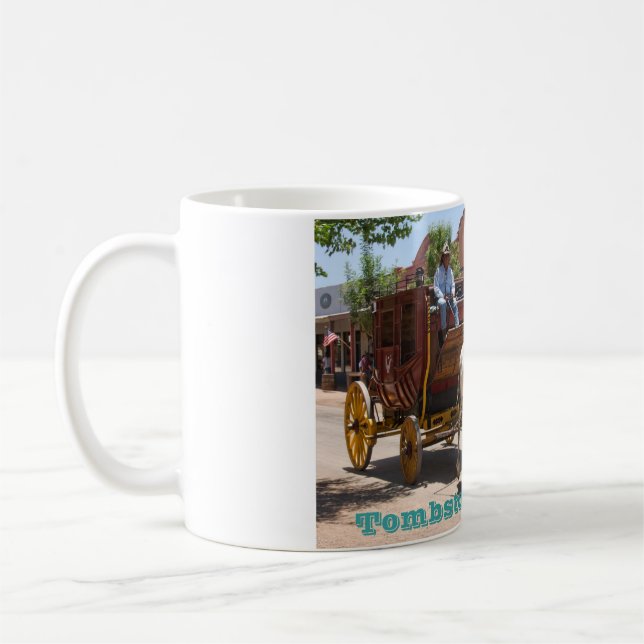 Tasse: Stagecoach-Fahrt Nr. 3 (klassisch) Kaffeetasse (Links)