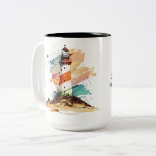 Tasse "Stand Tall like a Lighthouse"