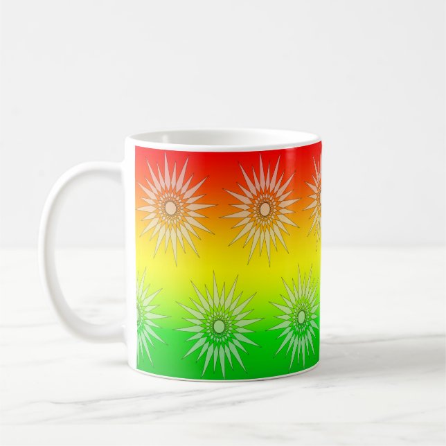 Tasse - Star Graphic on Summer Colors (Links)