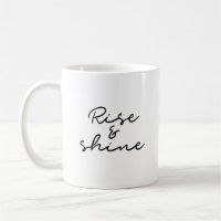 Tasse steigt und glänzt