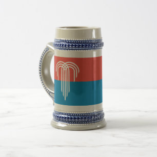 Tasse Stein mit Flag von Kansas City, Missouri