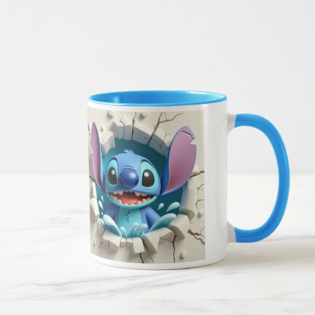 Tasse stich 3d (Rechts)