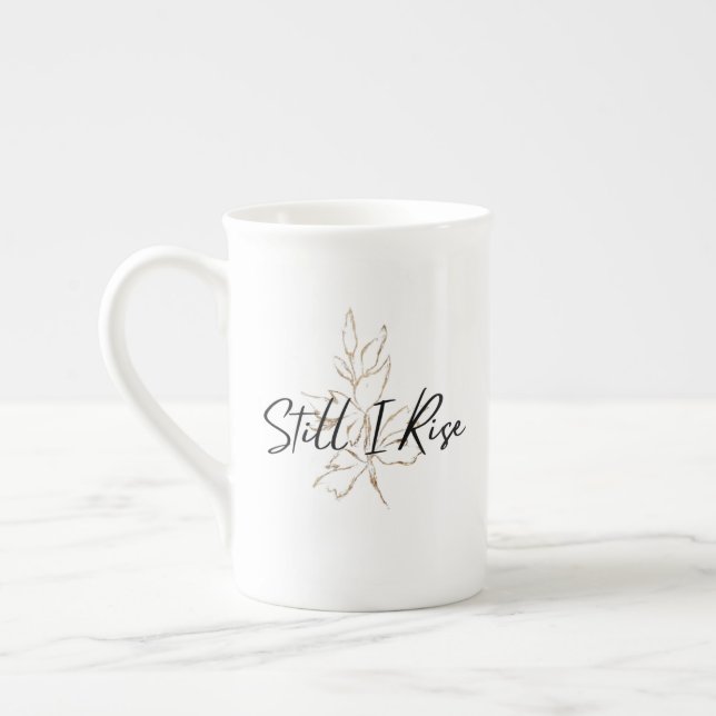 Tasse "Still I Rise" (Links)