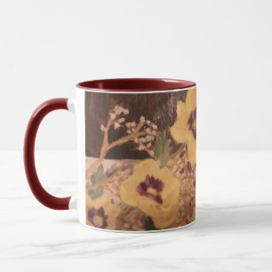 Tasse: Stillleben mit Blume Tasse