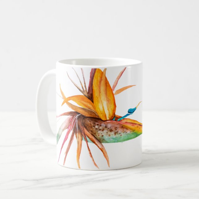 Tasse Strelitzia (Vorderseite Links)