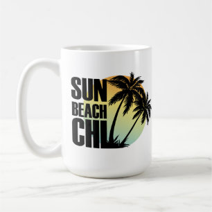 Tasse Sun, Beach & Chill Palm Tree