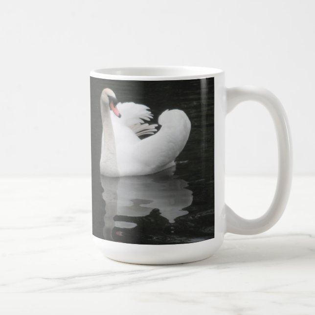 Tasse Swan Schwimmen (Rechts)
