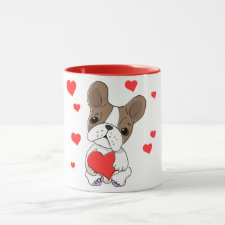 Tasse "Sweet Dog Holding Heart"