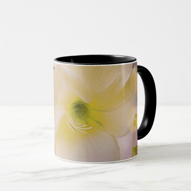 Tasse Sword Lily Green Bokeh (VorderseiteRechts)