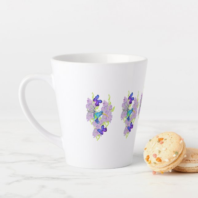 Tasse; Tag mit dem Hummingvogel Milchtasse (Beispiel)