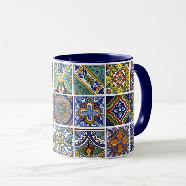 Tasse Talavera Tiles (VorderseiteRechts)