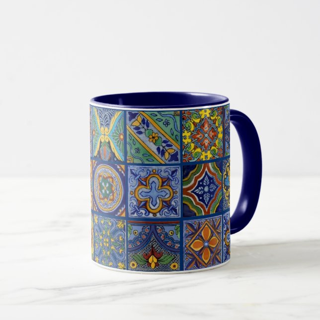 Tasse Talavera Tiles (VorderseiteRechts)