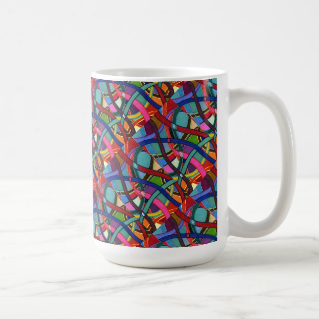 Tasse "Tangled" Abstract Design (Rechts)