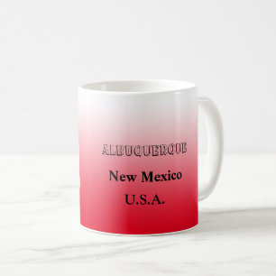 Tasse - Tasse des Staat in New Mexico mit der Stad
