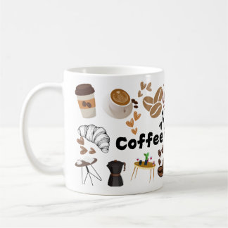 Tasse , Tasse , Kaffee Design Kaffee ist meine Lie