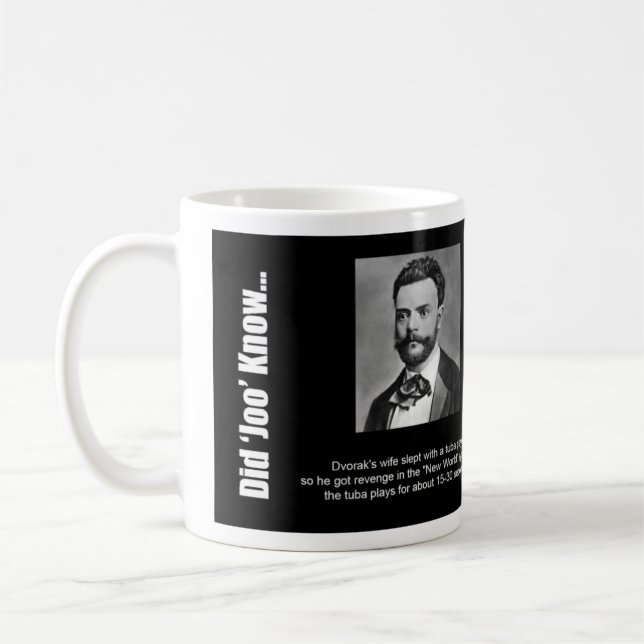 Tasse: "Tat Joo wissen…" - Dvorak Tasse (Links)