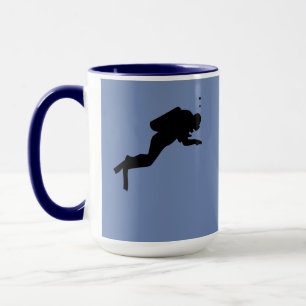 Tasse - Taucher und Turtles