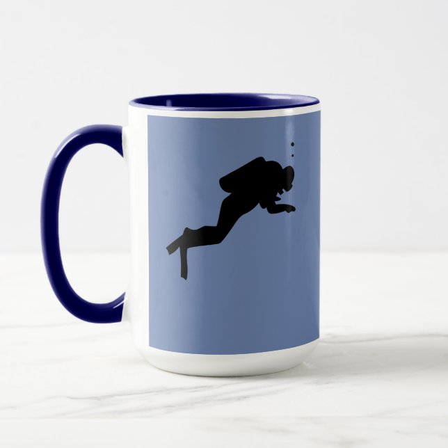 Tasse - Taucher und Turtles (Links)