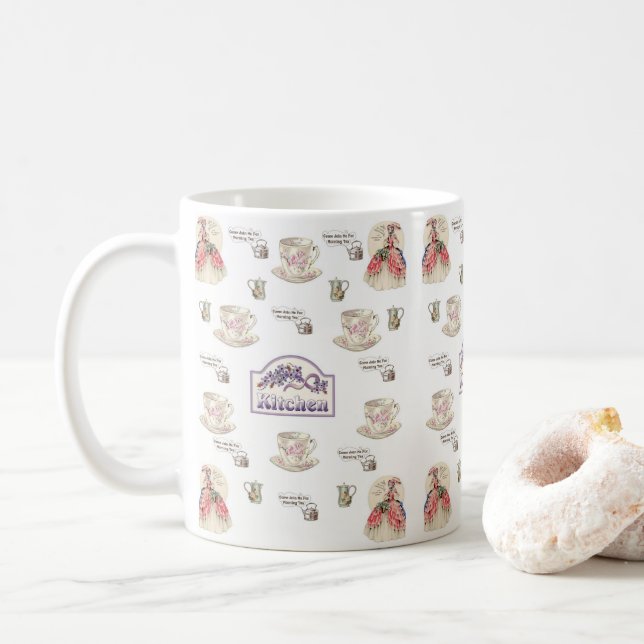 Tasse Tee (Mit Donut)
