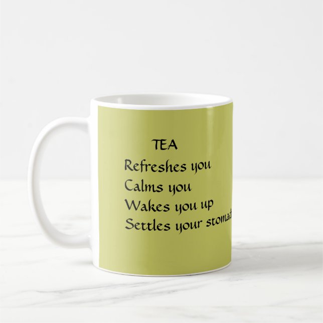 Tasse - Tee gegen Kaffee (Links)