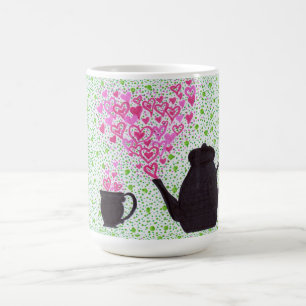 Tasse - Tee und Herz