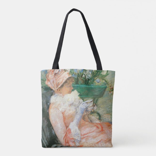 Tasse Tee von Mary Cassatt, Vintage Impressionismu (Rückseite)
