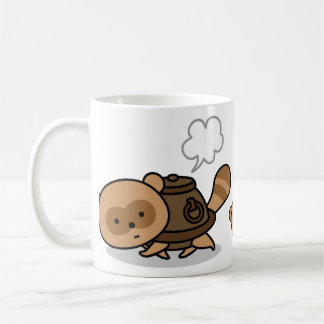 Tasse - Teekessel Tanuki mit seinen kleinen