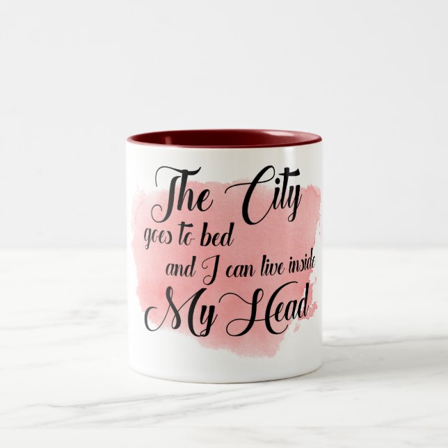 Tasse "The City Goes to Bed" (Mittel)