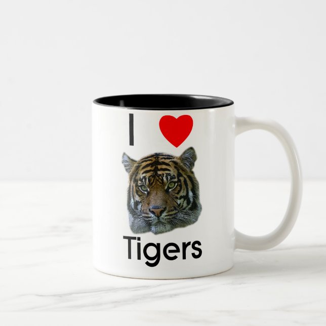 Tasse Tiger der Liebe I (Rechts)