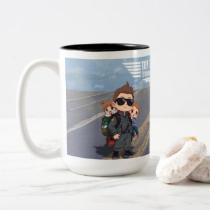 Tasse Top Dad für Papa   Lustiges Vatertagsgeschen