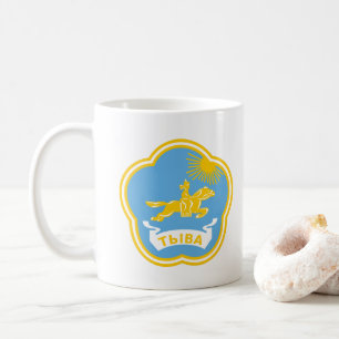 Tasse Tuvan Wappen und Instrumente