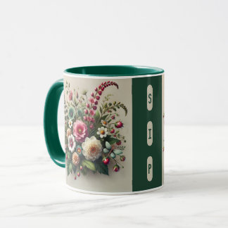 Tasse und Blume Tasse
