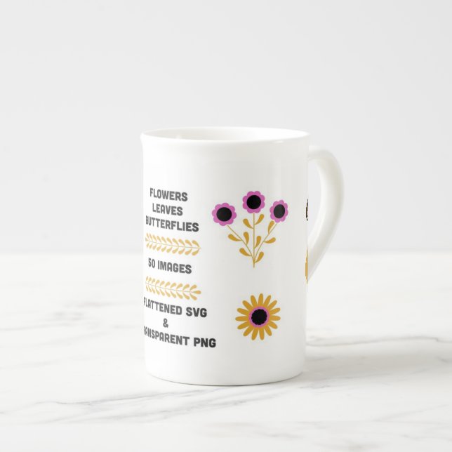 Tasse und Cups (Vorderseite Rechts)