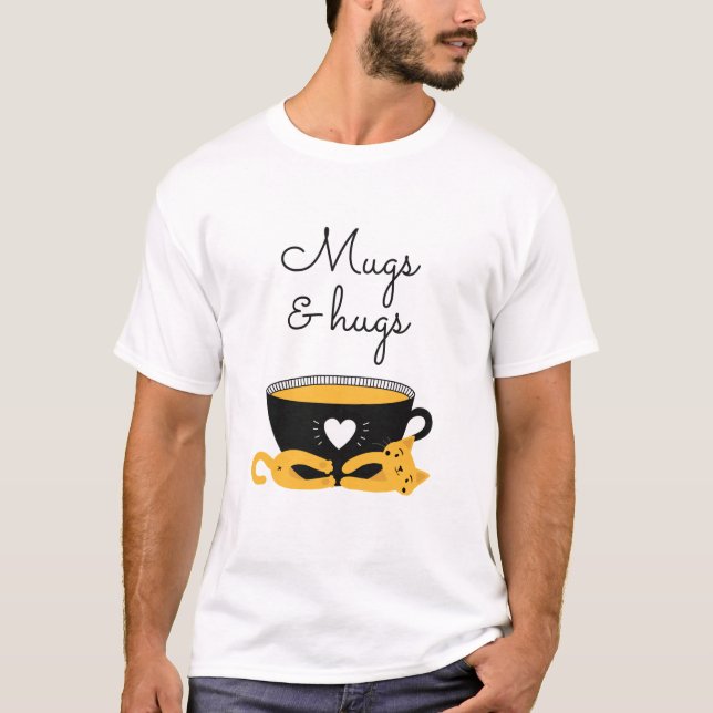 Tasse und Schläger: T-Shirt (Vorderseite)