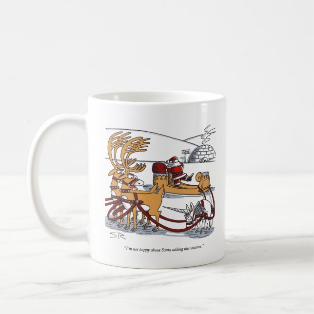Tasse Unicorn Rentier (Links)