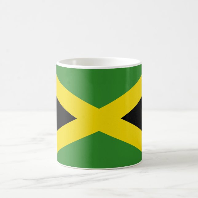 Tasse unter der Flagge Jamaikas (Mittel)